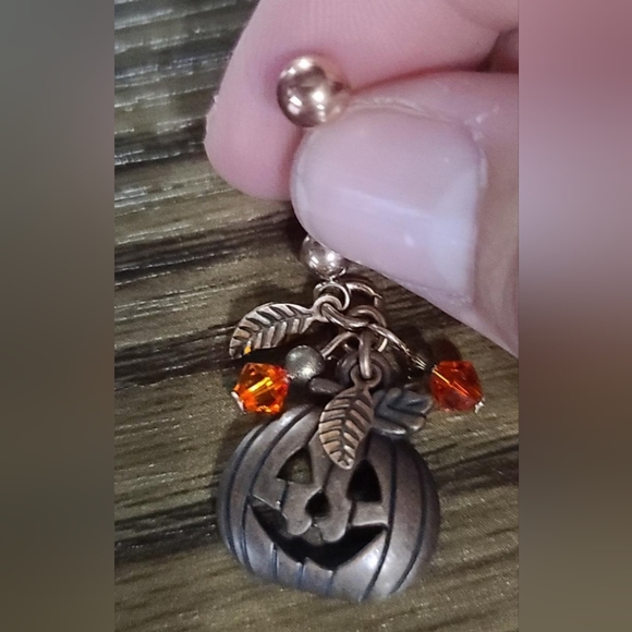 Jack-o-lantern 🎃 bellybutton ring - Picture 1 of 1